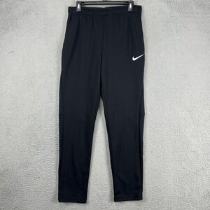 Nike Dri-Fit Men Sweatpants Small Black Drawstring Pull On Elastic Waistband NEW